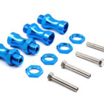 12-to-17mm Conversion Alloy Hex Wheel (4) Hub +25mm Offset for 1/10 Scale RC