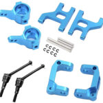Alloy Steering & Castor Blocks, Arms & Drive Shafts for Tamiya Off-Road CC01