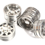 Machined Alloy Front & Rear Dually Wheel (4) Set for Tamiya 1/14 Scale Trucks