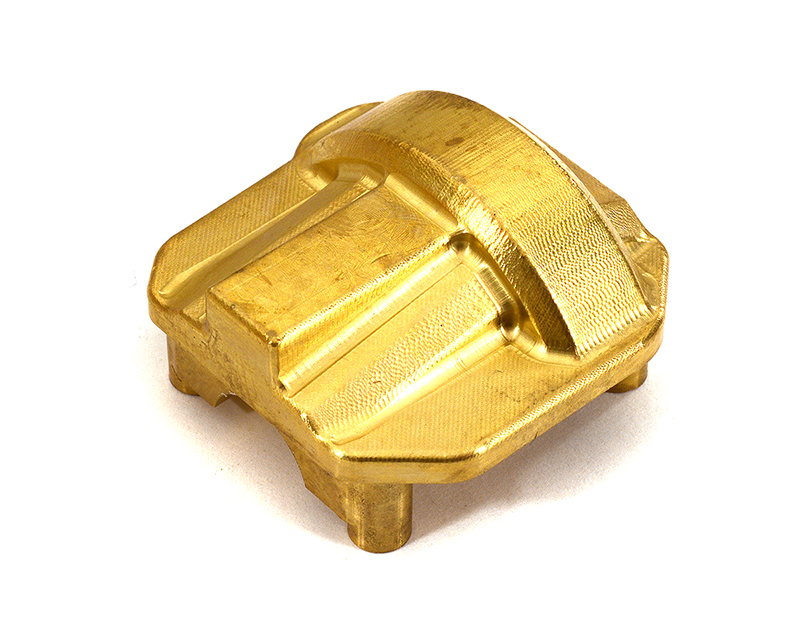 C31155 Brass Alloy 38g Differential Cover for Axial 1/10 SCX10 II Crawler - Image 1
