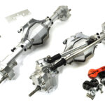 Reversible Rotation F&R Axle Assembly w/ Internals for 1/10 SCX10 II & SCX10 III
