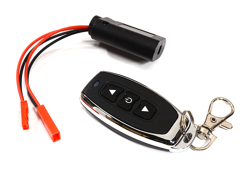 C31218 Wireless Remote Control Module for 1/10 Scale Rock Crawler Power Winch - Black - Image 1