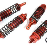 Alloy Shock Set (4) for Traxxas 1/10 Slash 4X4 Off-Road