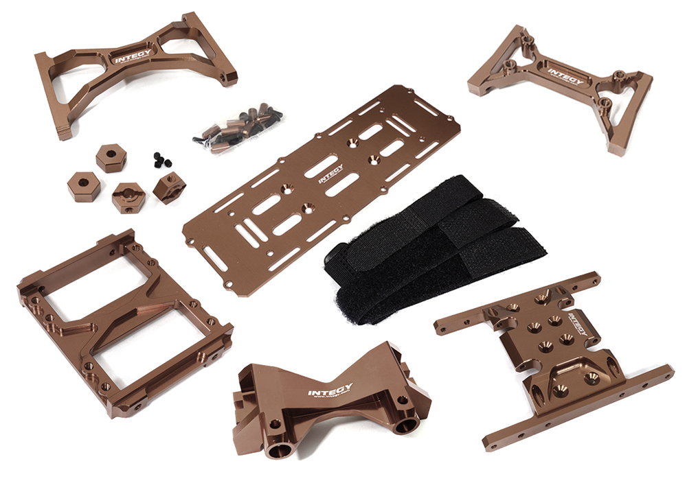 C31284BRONZE Essentials Aluminum Upgrade Set B for Element RC 1/10 Scale Enduro Sendero - Image 1