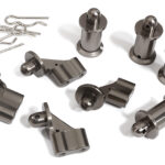 Machined Front & Rear Body Mount Set for Arrma 1/8 Kraton 6S BLX V3 AR330230