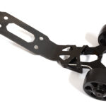 Black Billet Machined Wheelie Bar for Traxxas 1/10 Maxx 4S Monster Truck 8976