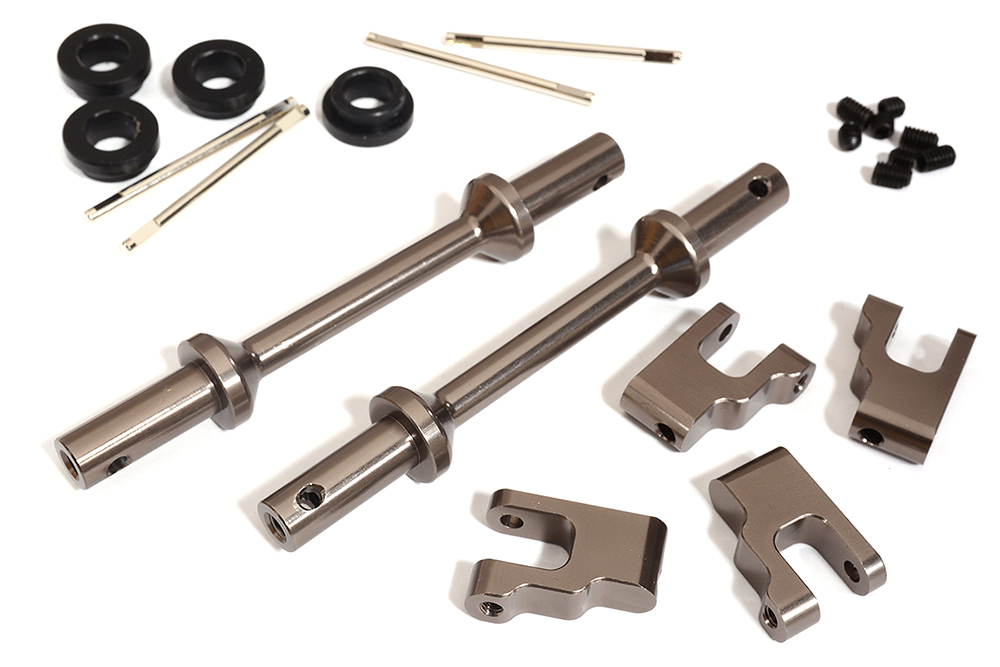 C31300GREY Front Anti-Roll Sway Bar Set for Losi 1/8 LMT 1.0 4WD Monster Truck - Image 1