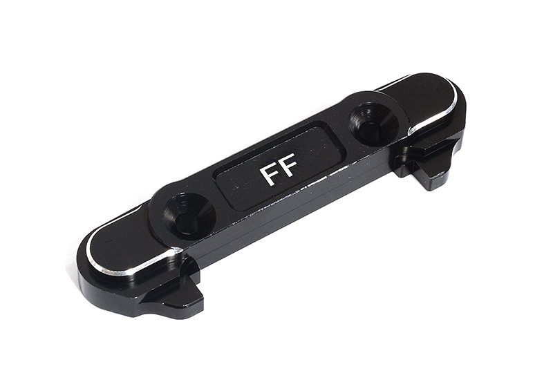 C31301BLACK Front-Front Arm Brace for Losi 1/10 Lasernut U4 4WD Brushless RTR - Image 1