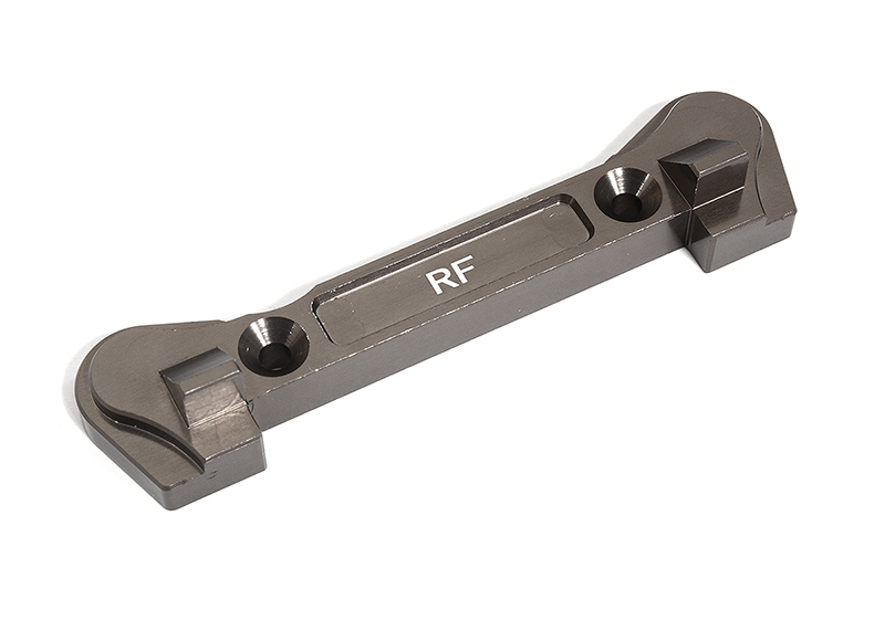 C31311GREY Machined Grey Rear-Front Arm Brace for Losi 1/10 Lasernut U4 4WD Brushless RTR - Image 1