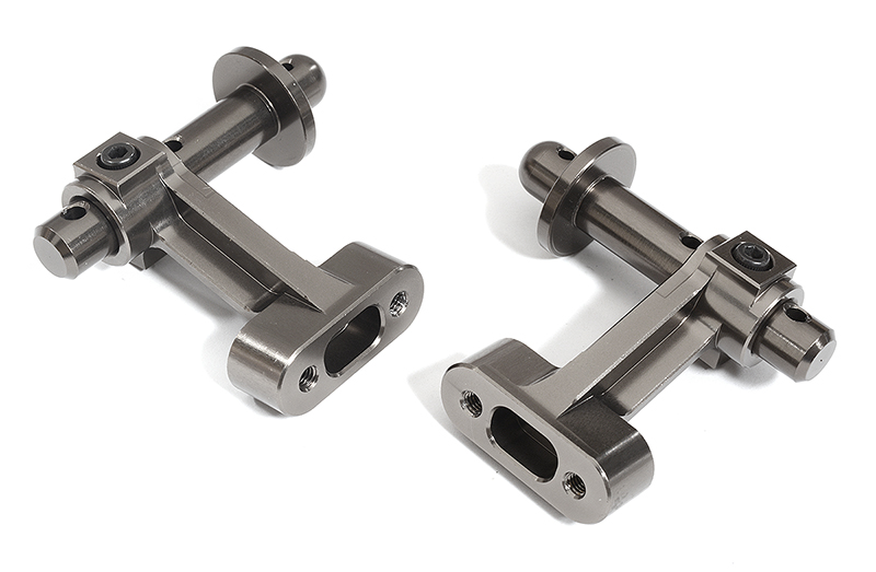 C31315GREY Billet Machined Rear Body Mount Set for Arrma 1/10 Vorteks 4X4 3S BLX ARA320630 - Image 1