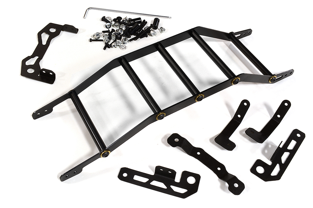 C31323BLACK Exo-Skeleton Body Roll Cage Kit for Arrma 1/10 Vorteks 4X4 3S BLX ARA402319 - Image 1