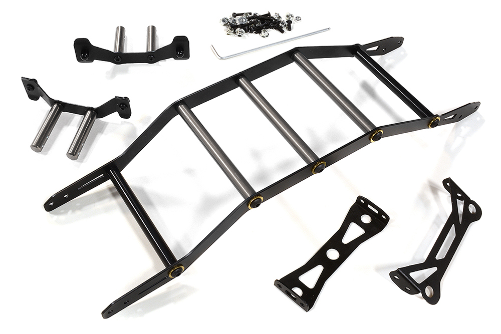 C31324GREY Alloy Exo-Skeleton Body Roll Cage Kit for Arrma 1/10 Granite 4X4 3S BLX AR402261 - Image 1