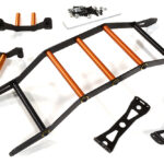 Alloy Exo-Skeleton Body Roll Cage Kit for Arrma 1/10 Granite 4X4 3S BLX AR402261