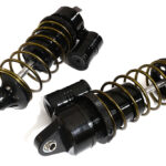 Black Billet Machined Piggyback Front Shocks for Losi 1/5 Scale DBXL-E & 2.0