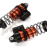Red Billet Machined Piggyback Rear Shocks for Losi 1/5 DBXL-E & 2.0