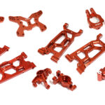 Billet Machined Alloy Suspension Set for Losi 1/10 Lasernut U4 4WD Brushless RTR