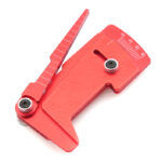 Aluminum Alloy Ride Height 3-to-10mm & Camber Gauge for 1/10 Drift & TC