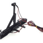 Alloy Realistic Rear Bumper w/ LED for 1/10 Scale Crawler (Mount=41-43mm)