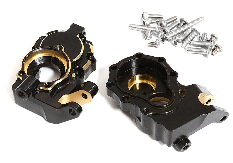 C31370 Brass Alloy 69g Each Front Inner Portal Drive Housings for Traxxas TRX-4 Crawler - Image 1