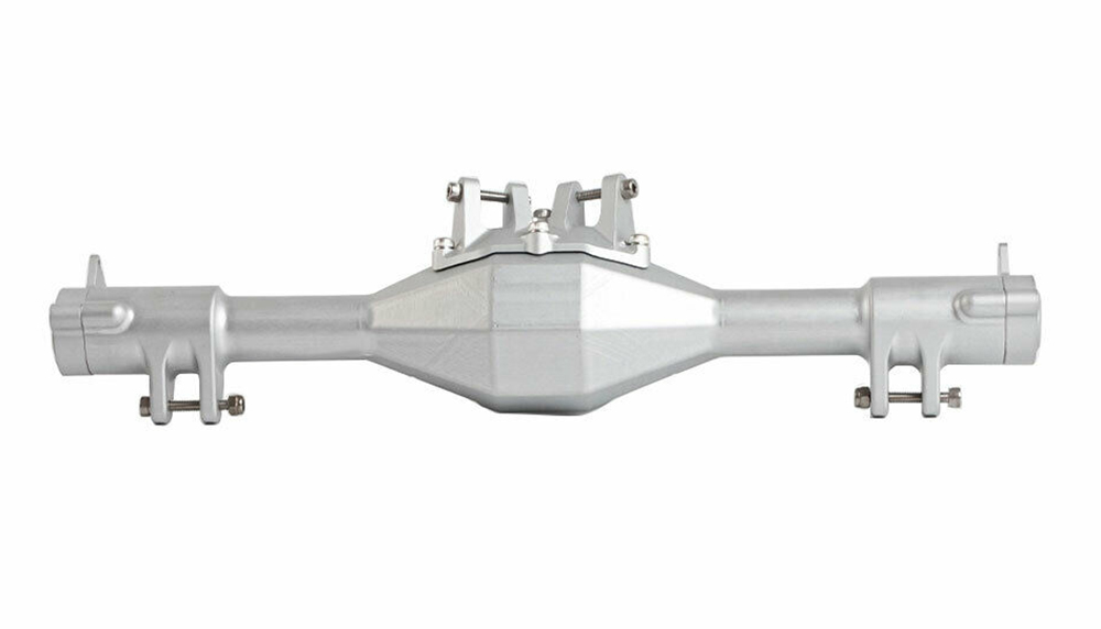 C31420SILVER Alloy Machined Rear Axle Housings for Losi 1/6 Super Baja Rey 2.0 - Image 1