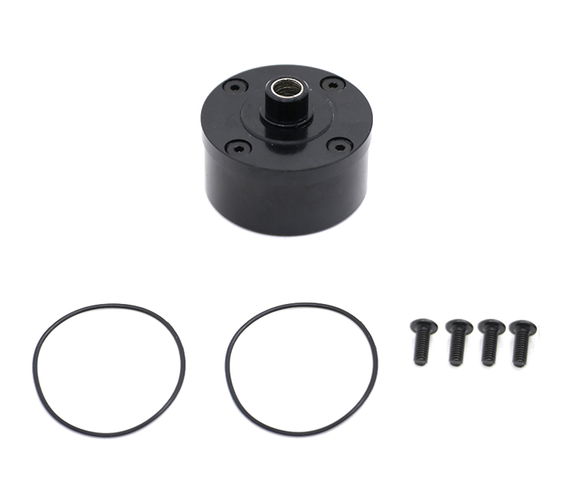 C31438BLACK Diff Housing for Arrma 1/8 Kraton, Talion, Outcast 6S & 1/7 Limitless AR310433 - Image 1