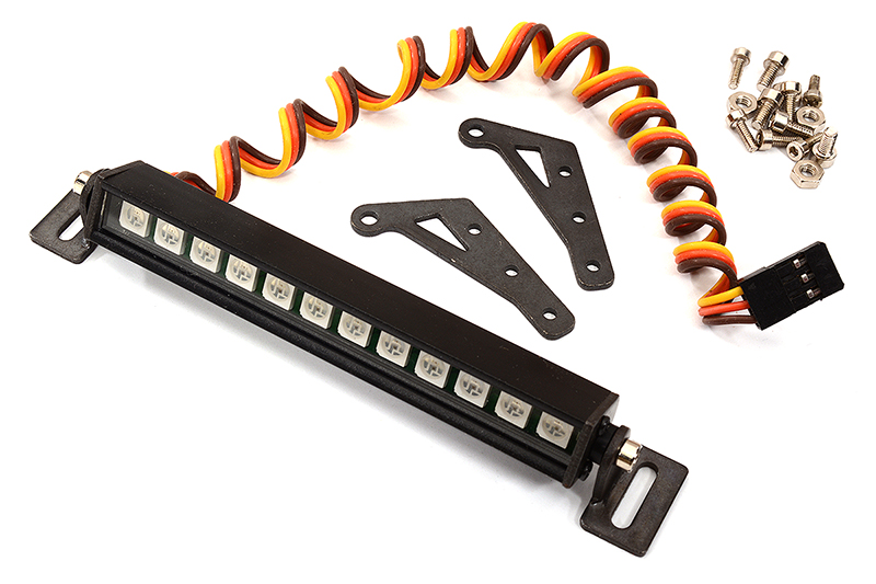 C31460 Color LED Light Set w/ Flash Control for 1/10 Crawler SCX10, TRX-4 & D90 W=108mm - Image 1