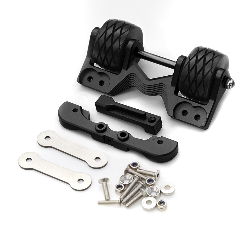 C31492BLACK Wheelie Bar Set for Traxxas 1/10 Maxx 4S Truck 8976 - Image 1