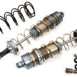 Alloy Machined HD Big Bore Shocks (2) 122mm for 1/8 Scale Off-Road