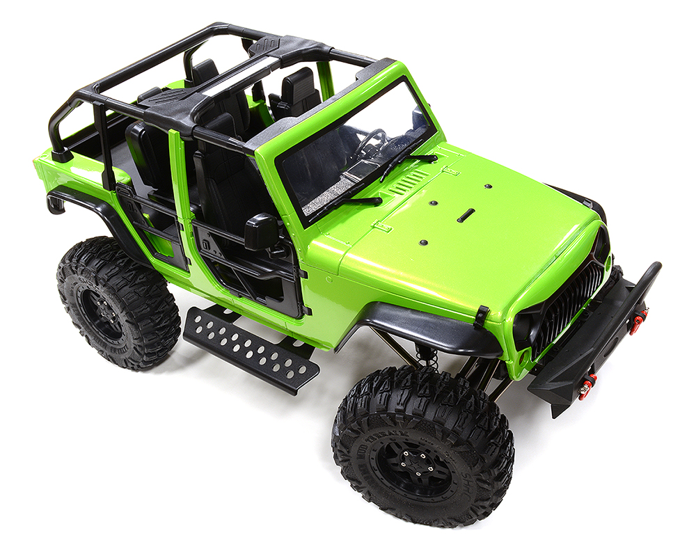 C31555GREEN Realistic 1/10 Custom Scale Off-Road Crawler JW10-C2 Chassis w/ 313mm WB - Image 1