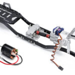 Alloy 1/10 MCY10 Trail Off-Road Scale Crawler Chassis Frame w/2-Speed, 45T Motor