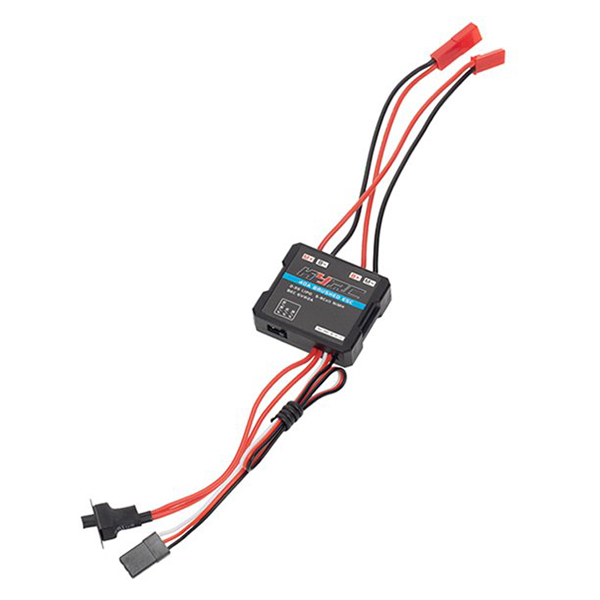 C31587 40A Brush Type 2S-3S ESC Forward/Reverse/Brake for 1/16 & 1/18 R/C - Image 1