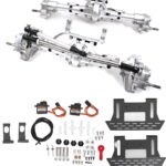 1/10 Crawler Axles w/ Portals, Servos & Remote Diff Locks (Req. Transfer Case)