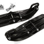 Front Sled Ski Attachment Set for Losi 1/10 Lasernut U4 4WD RTR (for RWD)