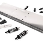 Alloy Machined 400mm Snowplow Kit for Losi 1/10 Lasernut U4 4WD Brushless RTR