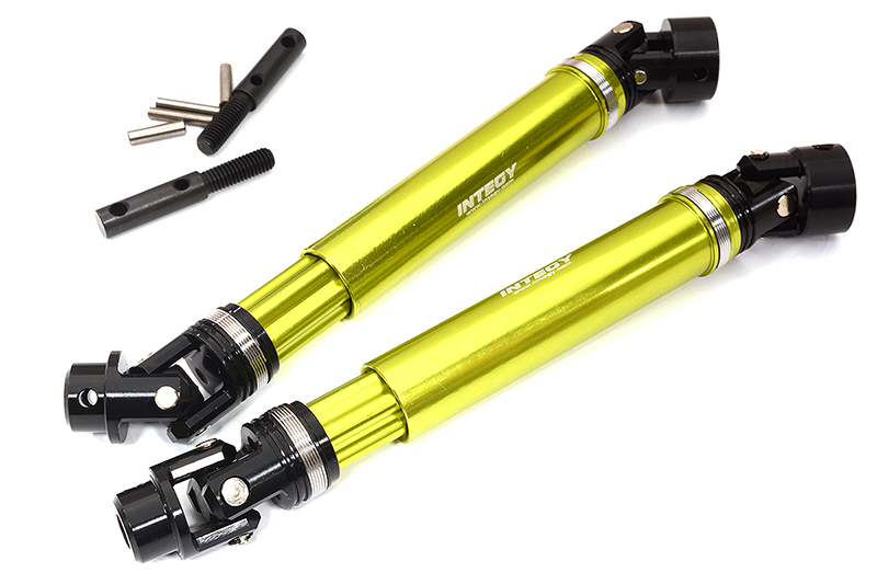 C31636GREEN Green Universal Drive Shafts for Traxxas 1/10 Scale Maxx V2 WideMaxx 8996 - Image 1