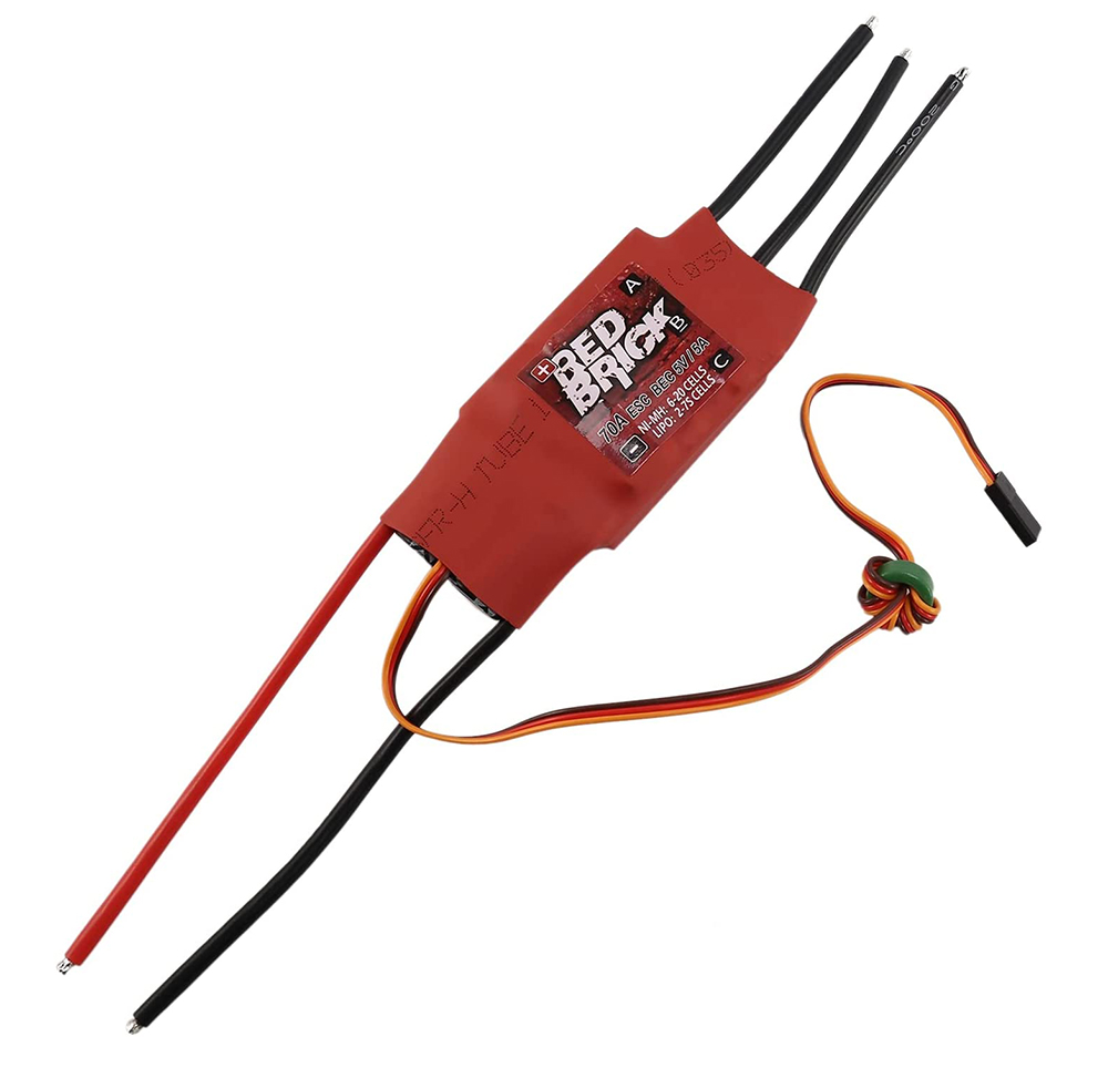 C31655 70A Brushless Type 2S-7S ESC Forward/Brake for R/C Aircraft - Image 1