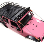 Realistic JW10-S+LED+Cage Hard Plastic Body Kit for 1/10 Scale Off-Road WB=313mm