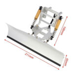 Alloy Machined 211mm Snowplow Kit for Traxxas TRX-4 - Image 4