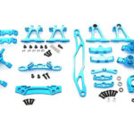 Alloy Machined Hop-Up Combo for Tamiya TT-02 Chassis