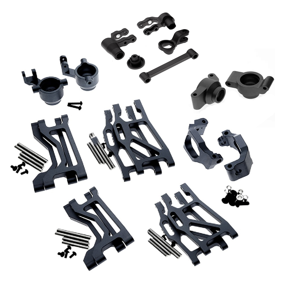 C31870BLACK Alloy Machined Suspension Kit for Traxxas 1/10 Maxx 4S - Image 1