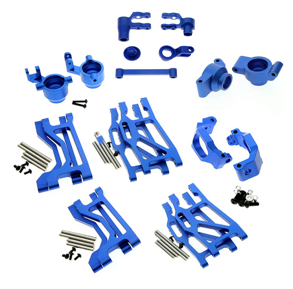 C31870BLUE Alloy Machined Suspension Kit for Traxxas 1/10 Maxx 4S - Image 1