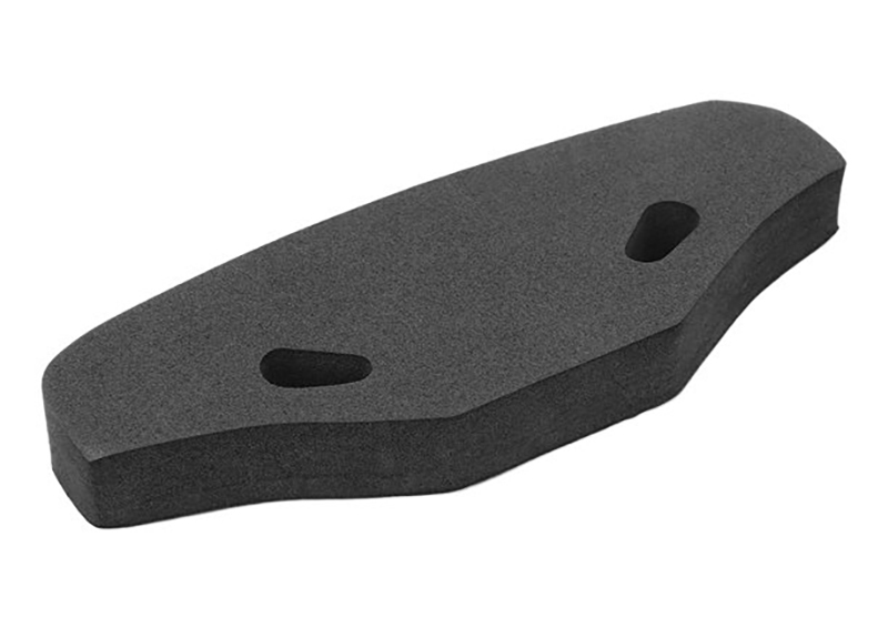 C31882BLACK Front Foam Bumper in Black for Tamiya TT-01 and TT-02 Chassis, 53mm Wide - Image 1