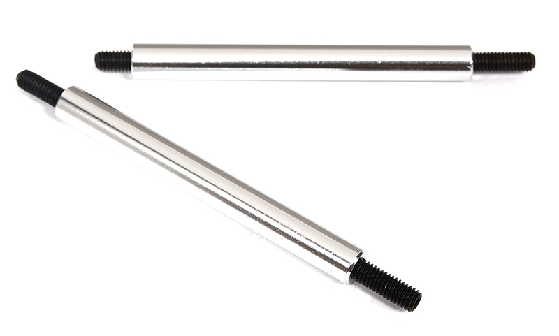 C31909SILVER 2pcs Alloy M3x46mm Standoff Column Spacer Pillar for RC Multirotors FPV Quad - Image 1