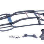 V2 HD Composite and Alloy Exo-Skeleton Roll Cage Kit for X-Maxx 4X4 Black