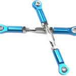 Alloy Machined M3 Size Ball End 64mm Linkages w/ Adjustable Turnbuckles