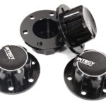 Billet Machined Alloy Wheel Hub Caps for Axial SCX6 Crawler 45001
