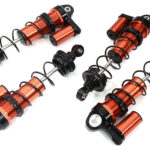 Billet Machined Piggyback Shock Set for Team Associated DR10 Drag Race Car RTR