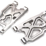 Billet Machined Rear Lower Suspension Arms for Arrma 1/7 Limitless AR330192