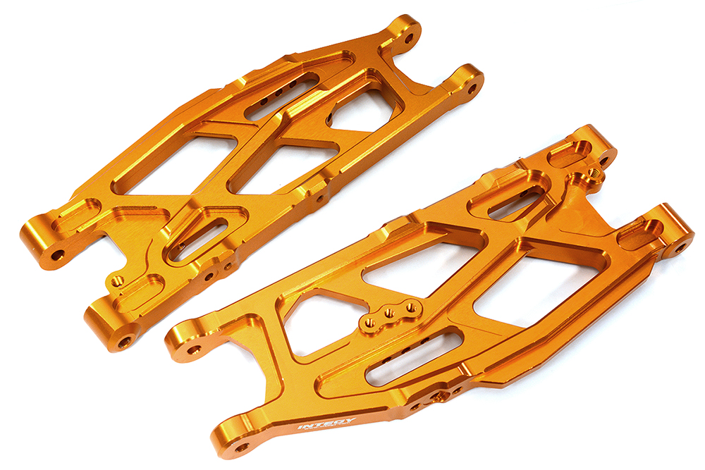 C31982ORANGE Machined Rear Lower Suspension Arms for Arrma 1/8 Kraton 6S BLX V5 ARA330654 - Image 1
