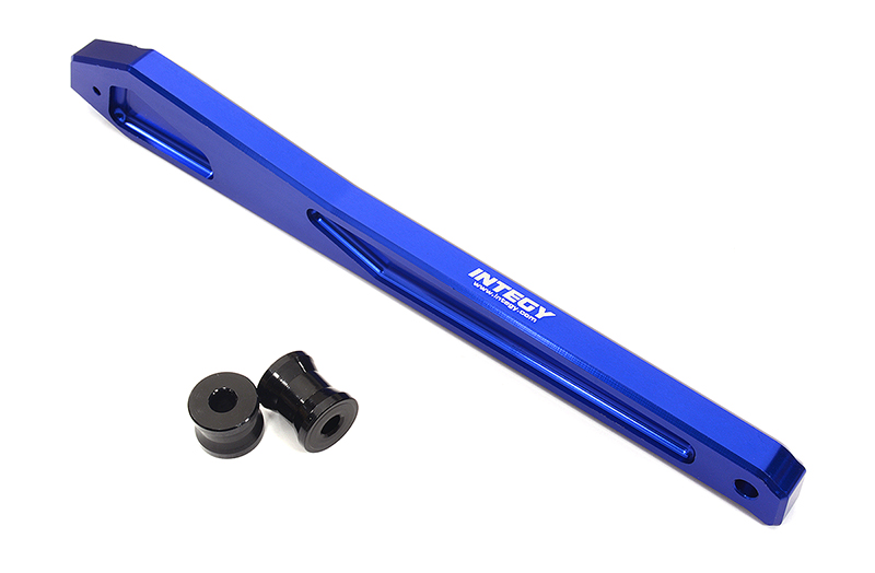 C32003BLUE Blue Billet Machined Rear Chassis Brace for Arrma 1/8 Kraton 6S BLX V5 ARA320555 - Image 1